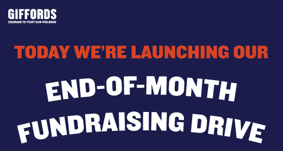 Today we're launching our end of month fundraising drive